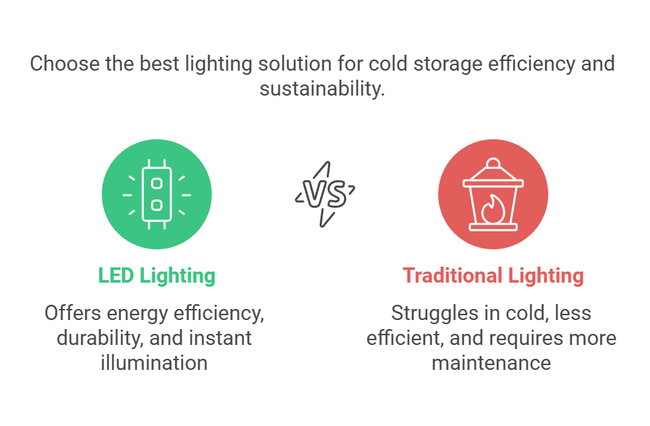 Advantages of LED Lighting in Cold Storage